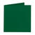 Doppelkarten & Umschl�ge, quadratisch Tannengr�n - Tannengr�n