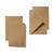 Doppelkarten & Umschl�ge Standardformat natronbraun - Natronbraun