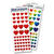 Holo-Sticker, 2 versch. Farben, Herzen - Holo-Sticker, Herzen