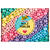 Holzperlen Jumbo Pack Pastell, 1 kg, ca. 2000 Perlen, 1-1,8cm