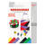 Moosgummi /Schaumstoffplatten Set Basic für vielfältige Bastelarbeiten, 20 x 29 cm, 7 Farben - Sortierung bunt, 7 Bogen