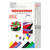 Moosgummi /Schaumstoffplatten Set Basic fr vielfltige Bastelarbeiten, 20 x 29 cm, 7  Farben - Sortierung bunt, 7 Bogen