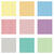 Pastell-Moosgummi / Schaumstoffplatten Sortierung f�r vielf�ltige Bastelarbeiten, 20 x 29 cm, Bild 2
