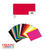 10er-Pack Moosgummiplatte / Schaumstoffplatte für vielfältige Bastelarbeiten, 29x40, Rot - Rot