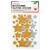 Moosgummi Glitter-Sticker Sterne Gold/Silber, 50 Stck in sortierten Gren