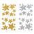 Moosgummi / Schaumstoff Glitter-Sticker Sterne f�r vielf�ltige Bastelarbeiten, 40 St�ck Bild 2