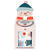 Stickerrolle Winter, 4m, 464 Sticker