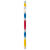 NEU Geschenkfolie Rainbow / Farbverlauf Regenbogen, 75 cm x 5 m
