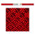 Holographische Folie, Magic rot, 40 x 100cm - Folie, Magic rot