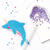 NEU Diamond Painting Set Mermaid, Komplettset fr 6 Sticker, inkl. Zubehr & Anleitung Bild 5