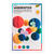 Wabenpapier Basic, 30-lagig, 21x33cm, 4 Blatt, farbig sortiert