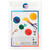 Wabenpapier Basic, 30-lagig, 21x33cm, 4 Blatt, farbig sortiert Bild 2