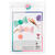 Wabenpapier Pastell, 30-lagig, 21x33cm, 4 Blatt, farbig sortiert Bild 2
