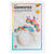 Wabenpapier Regenbogen, 30-lagig, 21x33cm, 4 Blatt