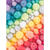 Pompons Mix Box Jumbo Pastell, 300g, ca. 900 Stck,  1,5-4cm, farbig sortiert Bild 4