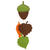 Filzplatte 20x30 cm, Schokobraun Bild 3