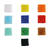 NEU Mosaik-Glassteine Mix 200g / ca. 300 Stck, 10 Farben sortiert, 10x10mm Bild 2