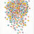 Mosaik-Glassteine Pastell, 10x10mm, 300 Stck, ca. 240g, farbig sortiert Bild 3