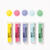 NEU Organic Bio Glitter Mix Rainbow, 5x 7g, farbig sortiert Bild 3