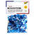 NEU Kunstharz Mosaiksteine Glitter-Mix, 45g, 5x5mm, 700 Stck, Blau - Blau