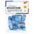 NEU Kunstharz Mosaiksteine Glitter-Mix, 45g, 10x10mm, 190 Stck, Blau - Blau