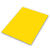 Color-Bastelkarton, Einzelbogen, 220 g/qm, 50x70 cm, Bananengelb - Bananengelb