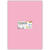 Fotokarton 300g/qm 50x70 cm, Rosa, 1 Bogen