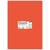 Fotokarton 300g/qm 50x70 cm, Orange, 1 Bogen