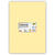 Tonpapier 130g/qm, DIN A3, 50er Pack, Strohgelb