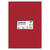 Tonpapier 130g/qm, DIN A3, 50er Pack, Dunkelrot