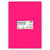 Tonpapier 130g/qm, DIN A3, 50er Pack, Pink