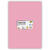 Tonpapier 130g/qm, DIN A3, 50er Pack, Rosa