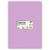 Tonpapier 130g/qm, DIN A3, 50er Pack, Lila