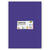 Tonpapier 130g/qm, DIN A3, 50er Pack, Dunkelviolett