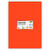 Tonpapier 130g/qm, DIN A3, 50er Pack, Orange