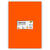 Tonpapier 130g/qm, DIN A3, 50er Pack, Hellorange