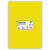 Tonpapier 130g/qm, DIN A3, 50er Pack, Limone