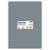 Tonpapier 130g/qm, DIN A3, 50er Pack, Steingrau