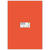 Tonpapier, 10 Bogen, 130 g/qm, 50x70 cm, Orange