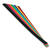 Flechtstreifen, 1 cm, 200 Stck farblich sortiert - Farblich sortiert, 1 cm, 200 Stck