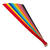 Flechtstreifen, 2 cm, 200 Stck farblich sortiert - Farblich sortiert, 2 cm, 200 Stck