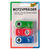 3er-Set Motivprger 'Kleeblatt, Rose, Ahornblatt'