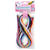 Flechtschnre, opak/transparent, 30 Stck