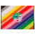 Chenilledraht Mix Box Jumbo Bunt, ca. 700 Stck, 30cm lang,  4/6/8mm, in 13 sortierten Farben