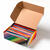 Chenilledraht Mix Box Jumbo Bunt, ca. 700 Stck, 30cm lang,  4/6/8mm, in 13 sortierten Farben Bild 2