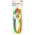 Chenilledraht / Pfeifenputzer / Biegeplsch Sortiment Neon, 50cm,  8mm, 10 Stck, farbig sortiert
