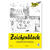 Zeichenblock DIN A4 mit Leinen, 10 Blatt, 120g/m