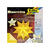 Faltblätter Bascetta Stern Transparent gelb, 15x15 - Bascetta Stern Set Gelb, 15x15 cm