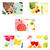 Transparentpapier-Set 'PARTY', 5 Motive, 23x33 cm Bild 2