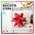 Faltbl�tter Bascetta Stern Transparent rot, 20x20 - 20 x 20 cm